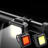 New Bike Front & Front Light Set USB Rechargeable Mini Bright Night Running Light Mountain Bike Riding Equipment