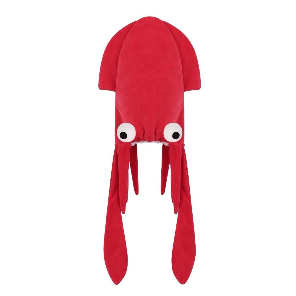 Comfortable Halloween Costume Hat Soft Octopus Shaped Hat Octopus Squid Hat Prom Performance