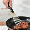 Frying Spatula Heavy Duty Comfortable Handle Heat Resistant Unbreakable Anti-impact Steak Spatula for Restaurant