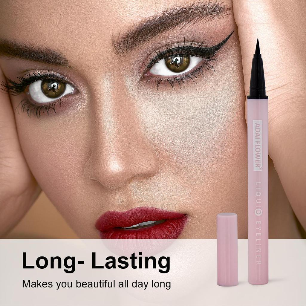 Водостойкая подводка для глаз. Не размазывается, не оставляет следов, цвет стойкий. Купите 2, получите 1 бесплатно. Светло-розовый.