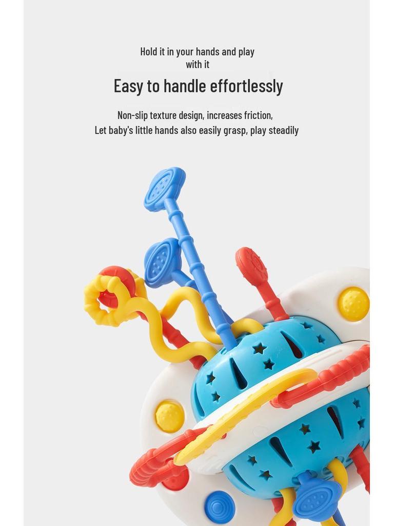 Игрушка-лотерея для малышей - Развитие мелкой моторики для возраста 0-1 год, Обучающая игрушка для развития ранних навыков (6 месяцев+)