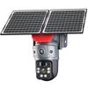 Solar-Powered 4G Outdoor Traffic Camera with Built-in Battery, No Network or Power Required, Rainproof