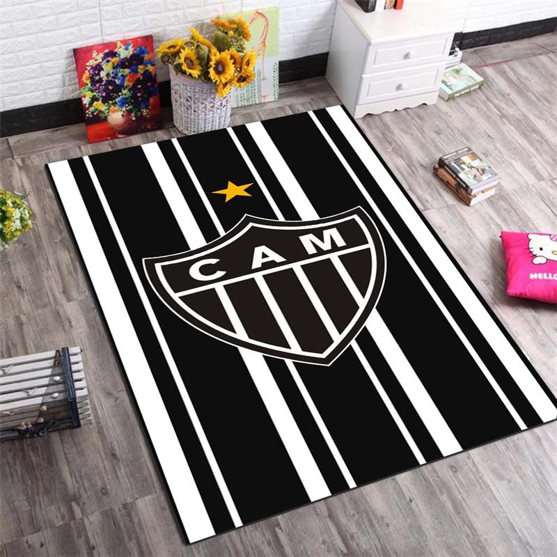 Нескользящий коврик Atlético Mineiro "CAM", Коврик с принтом футбольного клуба для дома