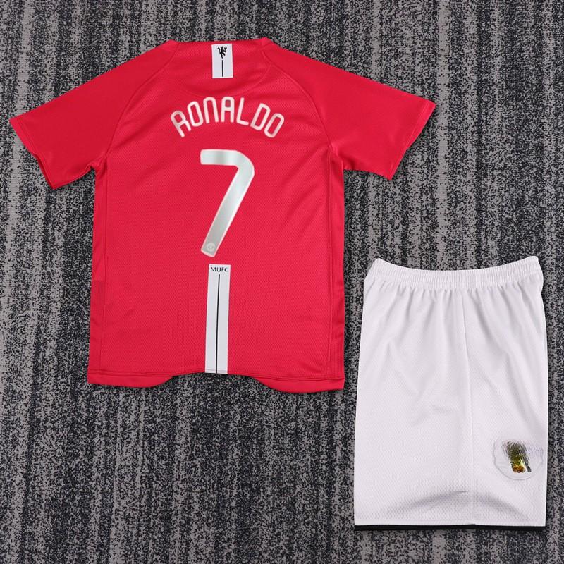 Retro Kids Soccer Jerseys Classic Vintage Replica Thai Version Training Match