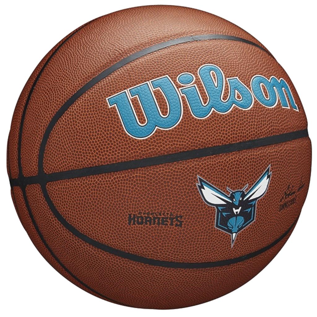 Wilson Мяч Team Alliance Charlotte Hornets, баскетбольный унисекс коричневого цвета