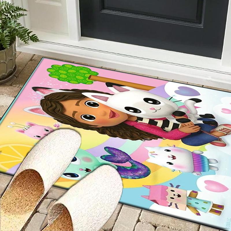 Rainbow Friends Dollhouse Office Rug Chair Mat, Game Carpet, Suitable for Front Door, Bedroom, Living Room, Desk, Holiday Gift