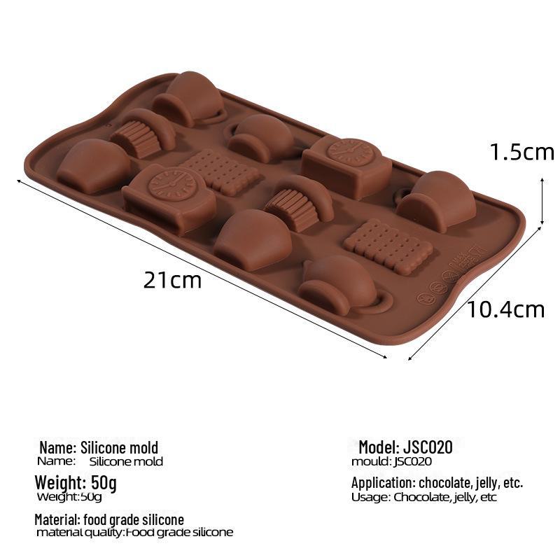 Форма для шоколада из пищевого силикона - легкосъемный инструмент для выпечки тортов и печенья своими руками