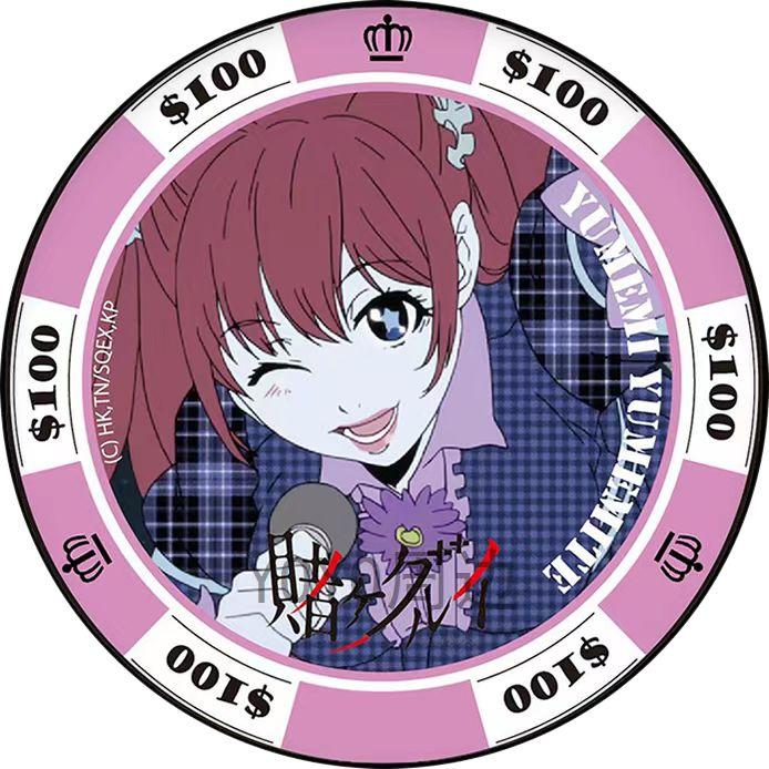 Брошь KAKEGURUI, аниме-брошь, украшение коллекции.