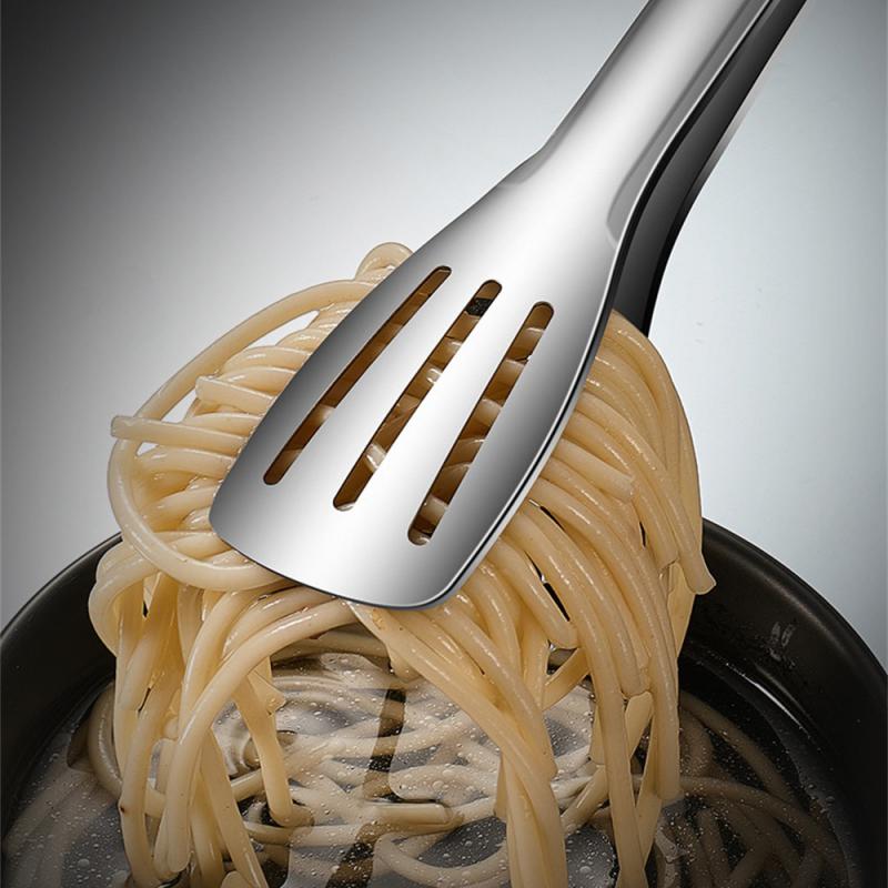 7/9/12 дюймов 304 нержавеющая сталь зажим для еды барбекю гриль стейк зажим для еды силиконовая нескользящая ручка щипцы для хлеба вечеринка кухонные принадлежности