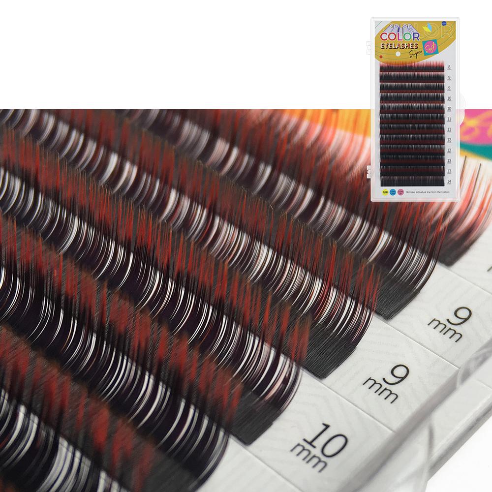 GAHAMACA Градиентное наращивание ресниц Наращивание ресниц Омбре Ресницы 0,07 мм C/D/LCurl 8-14 мм