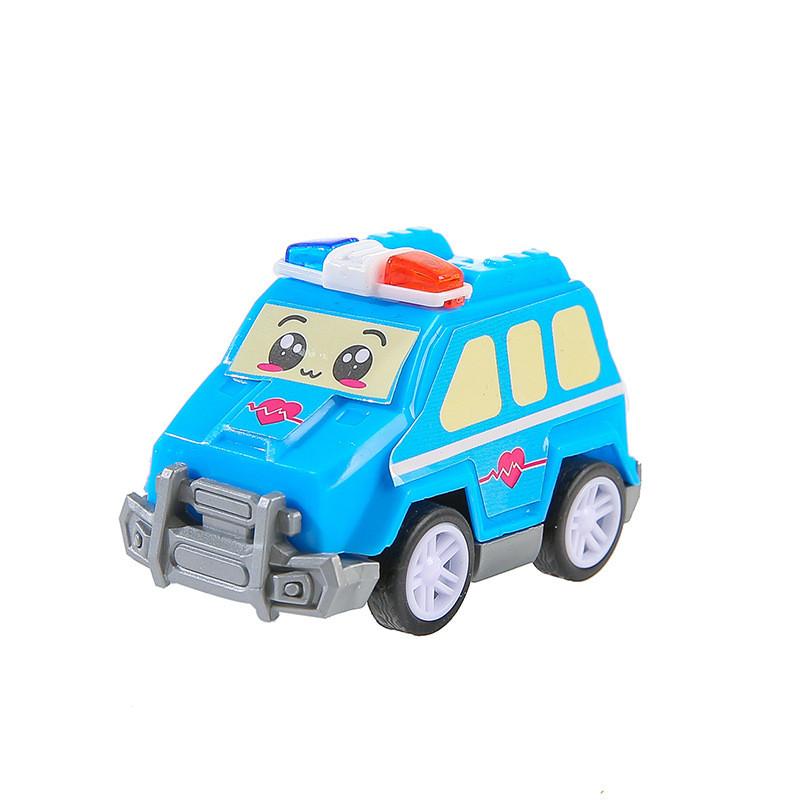 Simulation Mini Inertia Cartoon Fire Engine Children Toys For Babies And Toddlers