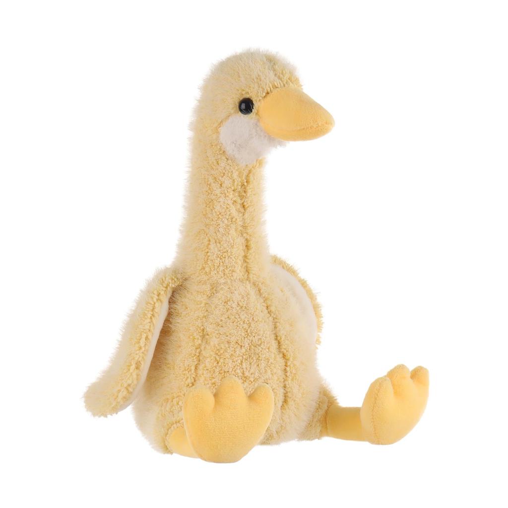 Apricot Lamb Duck Plush Toy for Kids, Soft and Cute Fluffy Duck for Girls and Boys, 25cm