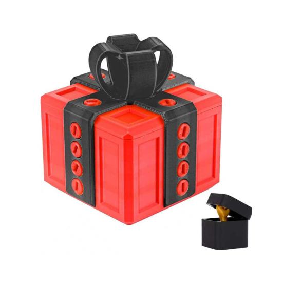 Надоедливый набор подарочных коробок с сюрпризом в виде интерактивной 3D-головоломки с пальцем, винтовой головоломки, двойной коробки для хранения, подарочной коробки для розыгрышей на дни рождения, Рождество, Хэллоуин