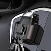 Зажим-держатель для автомобильного ключа Автомобильный внутренний ящик для хранения Антискользящий органайзер на приборную панель Клейкое крепление для держателя карт-ключей Универсальный