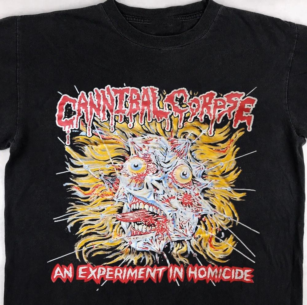 Коллекция Cannibal Corpse Группа 1994 Подарок для фаната Черный S-2345XL Футболка Унисекс Футболка
