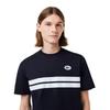 Lacoste Mens Heritage Back Print Cotton T-Shirt