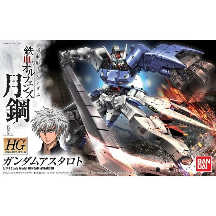 BANDAI SPIRITS Мобильный костюм HG Гандам: Железнорожденные сироты Гандам Асталот Модель в масштабе 1/144 (Синий, Белый, Красный)