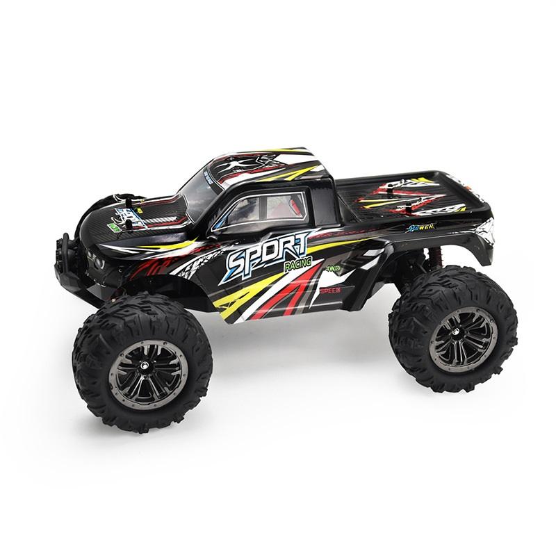 1:10-канальный полнопропорциональный радиоуправляемый монстр-трак 4WD, высокоскоростной 45 км/ч, 2,4 ГГц, внедорожный гусеничный автомобиль с аккумулятором 7,4 В для любителей