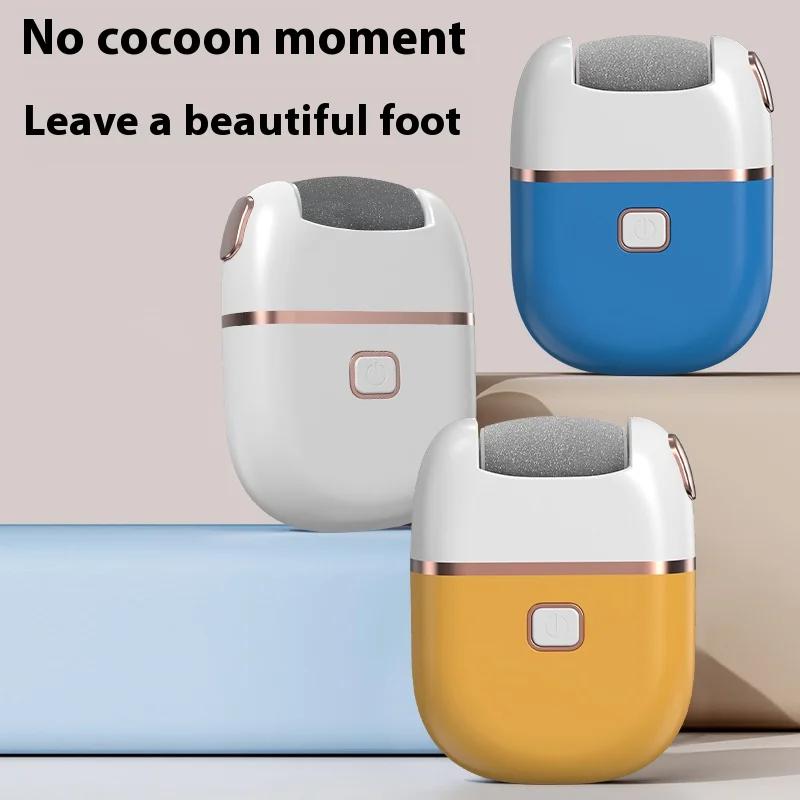 New Electric Foot Grinder Dead Skin Callus Pedicure Pedicure Exfoliator 2 Free Quartz Sanding Household Grinding Head Washable