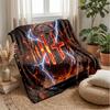 AC Milan Theme blanket Soft Flannel Blanket Plush Throw Blanket Cozy Sofa Bed Blanket for Home Decor