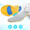 2Pair Massage Sports Insoles Damping Thicken Unisex Absorb Sweat Deodorize Breathable Comfort for Outdoor Summer