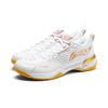 Кроссовки Li Ning Blade Max Rubber Comfortable Universal Shock Absorbing Wear Resistance Low Top для бадминтона Unisex White Orange AYAU003-1
