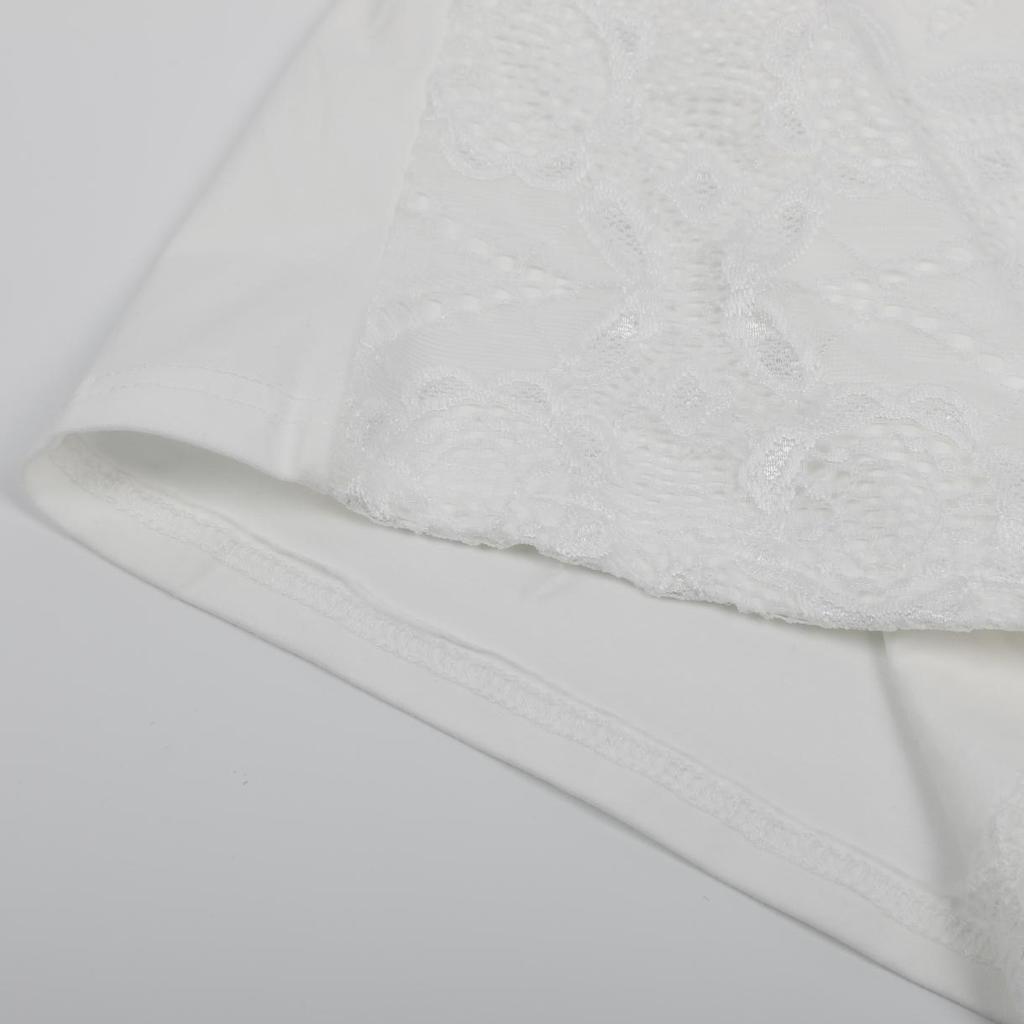 Весенне-осенне-зимняя блузка для девочек, рубашки для маленьких школьников, топы для девочек, хлопковая кружевная детская рубашка с длинными рукавами, детская одежда