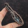 Tree Of Life Copper Blue Turquoise Pendant Copper Wire Wrapped Pendant Copper Wire Wrap Jewelry Real Gemstone Handmade Pendant Gift For Girl