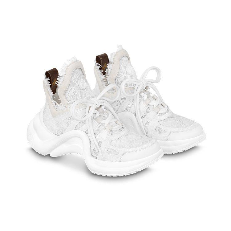 Louis Vuitton Кроссовки Archlight 1.0 'White Lace' Женские 1ABI39