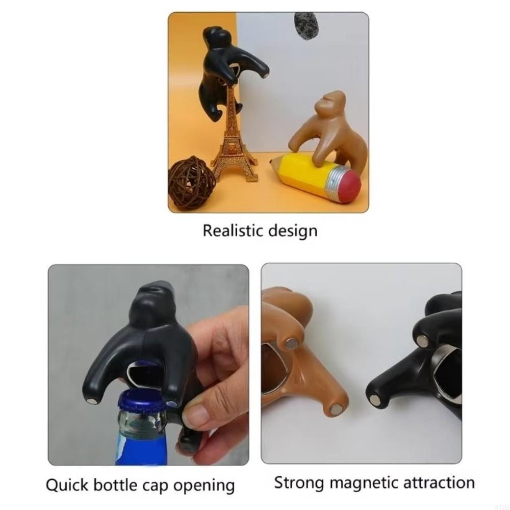Multi Function Handle Can Opener Portable Bottle Lid Remover Gifts Kitchen Gadget