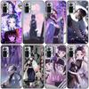 Anime Demon Slayer Kanao Shinobu Sama Silicone Phone Case For Xiaomi Redmi Note 11 10 9 8 Pro 11T 10T 10S 9S 8T 9 9A 9C 9T Black