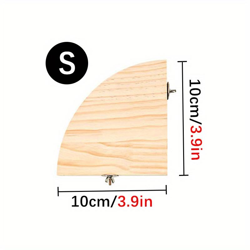 Подставка в форме веера для попугаев, деревянная подставка, аксессуары для клеток для птиц, насест для мелких животных, шиншилл, белок, хомяков, подставка-доска