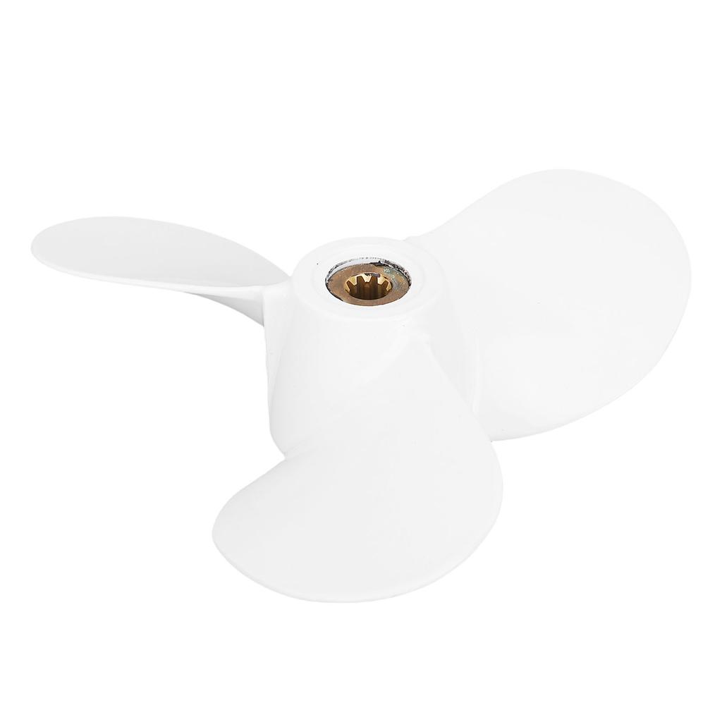 7 1 2 X7 Boat Propeller 3 Blade 6E0 45943 00 EL Aluminium Alloy for 4 Horsepower 5 Horsepower Outboard Engine Right Hand