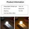 USB-подключаемая лампа, светодиодная USB-светильник для книг, защита глаз, лампа для чтения, настольные лампы для Power Bank, ПК, ноутбука, ночника