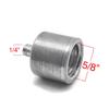 ZOKOUN Внутренняя резьба 5/8" на внешнюю резьбу 1/4" Переходник для резьбы 1/4" линейных лазеров и лазерных дальномеров, со штативом или кронштейном 5/8"
