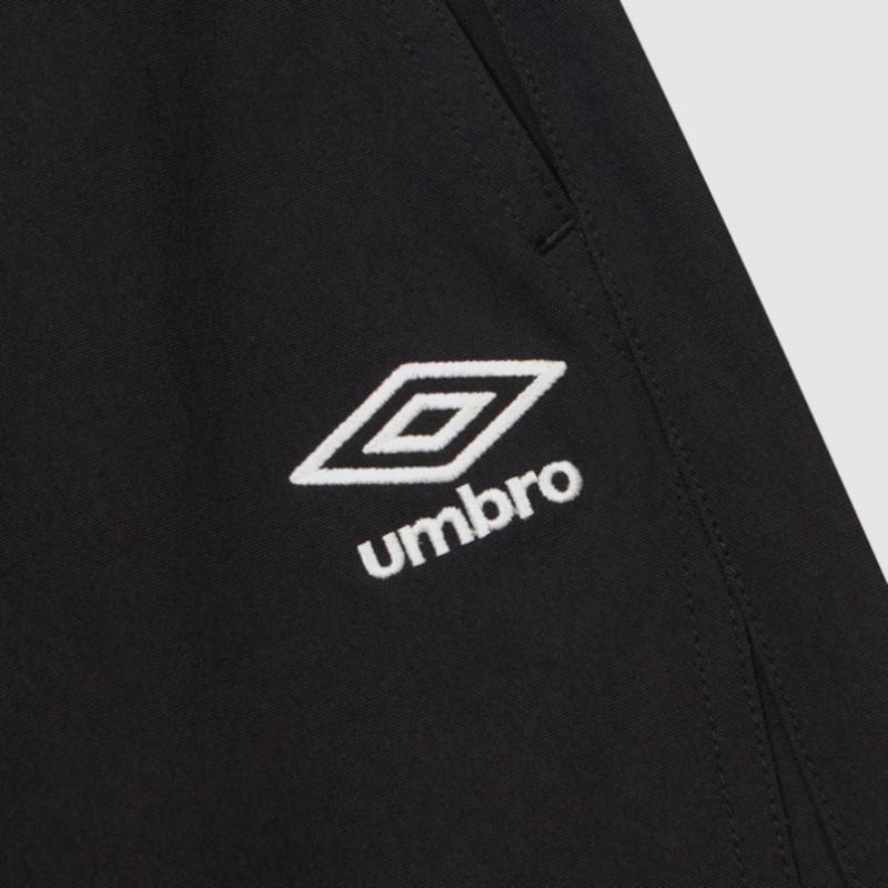 Umbro Унисекс Повседневные Суженные Брюки из Спандекса Чёрные Ur123cpt13