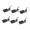 6 Pack Train Coupler Set, Model Hook Accessories, HO Scale Couplers for 1/87