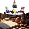Cheerful Home Accessory Garden Gnome Resin Ornaments