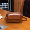 New Mother's Soft Leather Women's Bag Mobile Phone Bag One Shoulder Crossbody Bag Women's Parade Small Square Bag Mini Bag