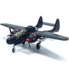 1/144 модель самолета, подходящая для США P-61 Night Fighter, модель самолета из сплава, модель самолета для литья под давлением, модель военного самолета, серия