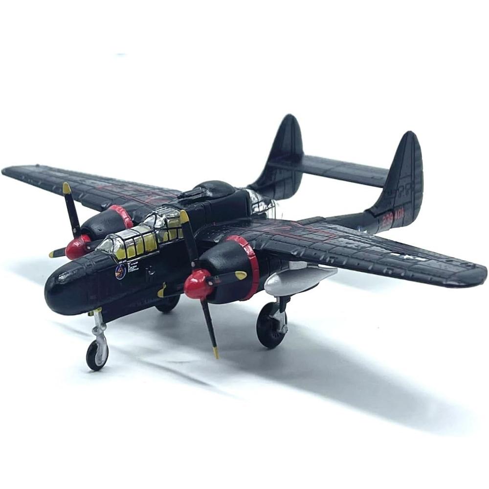 1/144 модель самолета, подходящая для США P-61 Night Fighter, модель самолета из сплава, модель самолета для литья под давлением, модель военного самолета, серия