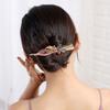 Large Fashion Crystal Metal Butterfly Women Duckbill Clips Hair Clips Hairpin Horn Clips