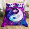 3D Print Yin Yang Duvet Cover King Queen Boho Trippy Psychedelic Art Comforter Cover Gossip Spark Bedding Set