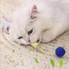 Игрушки-грызунки для кошек, палочки из натуральной травы, лакомства для питомцев, контроль комков шерсти, палочка для игры с кошкой