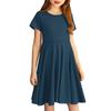 Girl Skirt Cute Solid Color Dress For Children Little Skirt