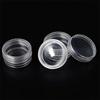 50/100/200pcs 2.5ml Mini Cosmetic Bottles Sample Bottle Clear Cream Jar Containers Transparent Pot For Nail Arts Small Clear Can