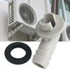 Conditioner Drain Connector Sturdy Blended 1.8 Inch Weather Resistant Versatile Air Conditioning Unit for Air Conditioning
