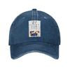 Friend TV Show Washed Denim Cap Casual Baseball Caps Adjustable Hat Summer Unisex Baseball Hats