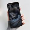 Чехол для ZTE Blade A53 Чехол для телефона ZTE Blade A53 Pro Задняя крышка Силиконовый Мягкий Черный ТПУ Роскошный Милый Любовь Кролик Забавный Бампер Защитный корпус