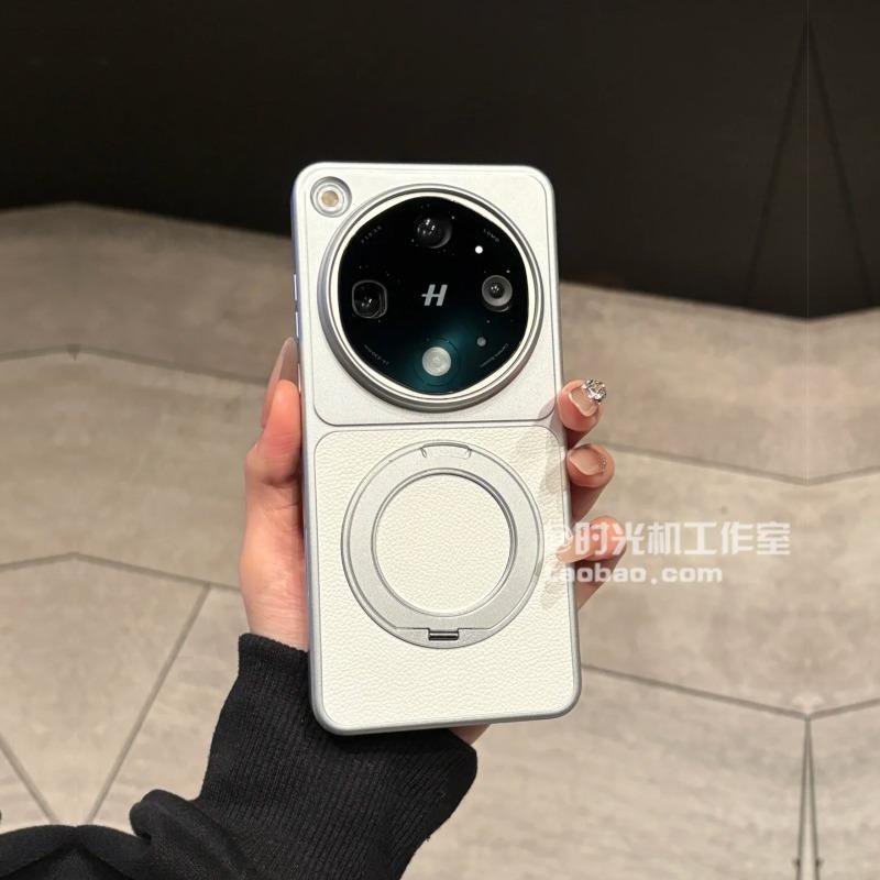 Чехол для OPPO Find X9 Ultra Find X8 Pro Find X 8 Магнитный 360° Кольцо Для MagSafe ПУ Однотонный Гальванизированный ПК Жесткая Крышка